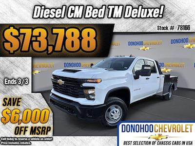 2025 Chevrolet Silverado 3500 Crew Cab DRW 4WD CM Truck Beds Flatbed Truck for sale #78166 - photo 1