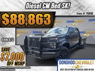 2025 Chevrolet Silverado 3500 Crew Cab DRW 4WD CM Truck Beds Flatbed Truck for sale #78456 - photo 1