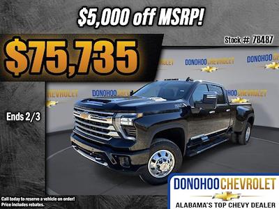 New 2025 Chevrolet Silverado 3500 High Country Crew Cab 4WD Pickup for sale #78487 - photo 1