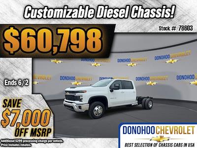 2025 Chevrolet Silverado 3500 Crew Cab RWD Flatbed Truck for sale #78603 - photo 1