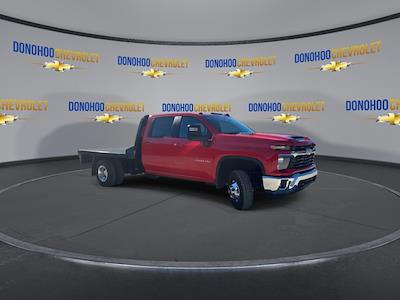 New 2025 Chevrolet Silverado 3500 LT Crew Cab 9' 4" CM Truck Beds Steel Flatbed Truck with Gooseneck Hitch for sale #78650 - photo 2