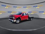 New 2025 Chevrolet Silverado 3500 LT Crew Cab 9' 4" CM Truck Beds Steel Flatbed Truck with Gooseneck Hitch for sale #78650 - photo 4