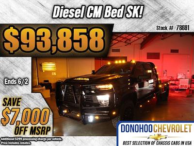 2025 Chevrolet Silverado 3500 Crew Cab DRW 4WD CM Truck Beds Flatbed Truck for sale #78691 - photo 1