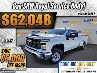 2024 Chevrolet Silverado 2500 Crew Cab 4WD, Royal Truck Body Service Body Service Truck for sale #78697 - photo 1