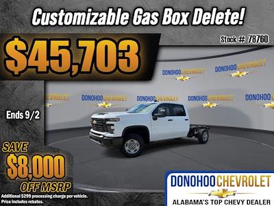 New 2025 Chevrolet Silverado 2500 Work Truck Crew Cab 4WD 55 CA Cab Chassis for sale #78760 - photo 1