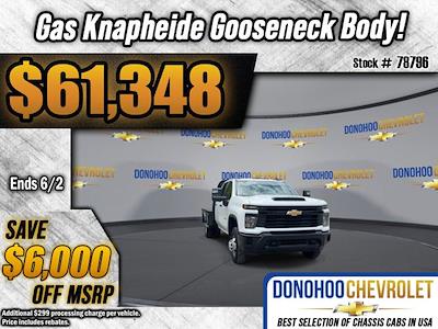 2025 Chevrolet Silverado 3500 Crew Cab DRW 4WD Knapheide Flatbed Truck for sale #78796 - photo 1