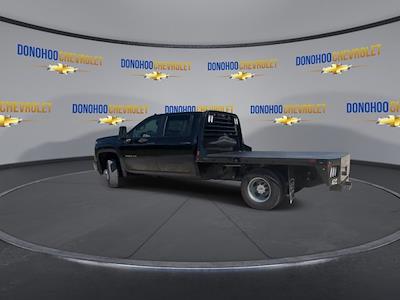 New 2025 Chevrolet Silverado 3500 Work Truck Crew Cab 4WD 9' 4" CM Truck Beds Steel Flatbed Truck with Gooseneck Hitch for sale #78798 - photo 2