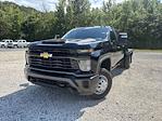 New 2025 Chevrolet Silverado 3500 Work Truck Crew Cab 4WD 9' 4" CM Truck Beds Steel Flatbed Truck with Gooseneck Hitch for sale #78798 - photo 3