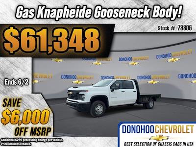 2025 Chevrolet Silverado 3500 Crew Cab DRW 4WD Knapheide Flatbed Truck for sale #78806 - photo 1