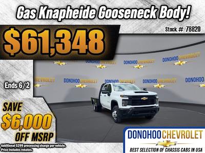 2025 Chevrolet Silverado 3500 Crew Cab DRW 4WD Knapheide Flatbed Truck for sale #78820 - photo 1