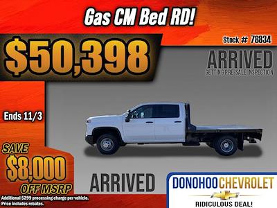 2025 Chevrolet Silverado 3500 Crew Cab RWD CM Truck Beds Flatbed Truck for sale #78834 - photo 1