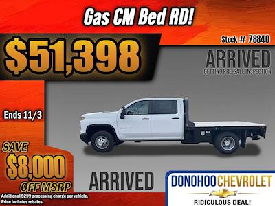 2025 Chevrolet Silverado 3500 Crew Cab RWD CM Truck Beds Flatbed Truck for sale #78840 - photo 1