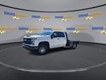 New 2025 Chevrolet Silverado 3500 Work Truck Crew Cab 9' 4" CM Truck Beds Steel Flatbed Truck with Gooseneck Hitch for sale #78840 - photo 1