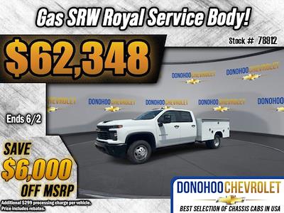 New 2025 Chevrolet Silverado 3500 Crew Cab 4WD Royal 40-VDO-108XP 9' Service Truck for sale #78912 - photo 1