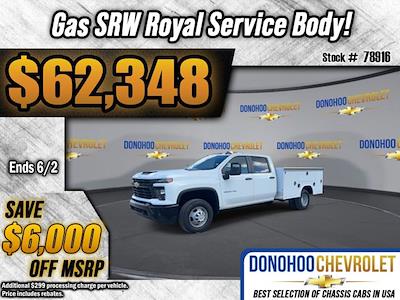 New 2025 Chevrolet Silverado 3500 Crew Cab 4WD Royal 40-VDO-108XP 9' Service Truck for sale #78916 - photo 1