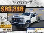 New 2025 Chevrolet Silverado 3500 Work Truck Crew Cab 4WD 9' 4" CM Truck Beds Flatbed Truck for sale #79032 - photo 1