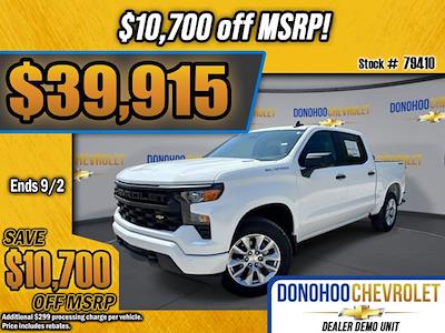 New 2025 Chevrolet Silverado 1500 Custom Crew Cab 4WD Pickup for sale #79410 - photo 1