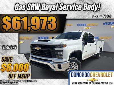New 2025 Chevrolet Silverado 2500 Crew Cab 4WD Royal 40-VO-98XP 8' 2" Service Truck for sale #79660 - photo 1