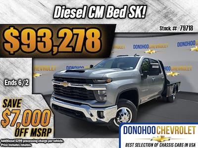 2025 Chevrolet Silverado 3500 Crew Cab DRW 4WD CM Truck Beds Flatbed Truck for sale #79718 - photo 1