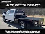 New 2025 Chevrolet Silverado 3500 LT Crew Cab 4WD 9' 4" CM Truck Beds Steel Flatbed Truck with Gooseneck Hitch for sale #79721 - photo 3