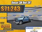 New 2025 Chevrolet Silverado 3500 LT Crew Cab 4WD 9' 4" CM Truck Beds Steel Flatbed Truck for sale #79727 - photo 1