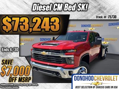 2025 Chevrolet Silverado 3500 Crew Cab DRW 4WD CM Truck Beds Flatbed Truck for sale #79730 - photo 1
