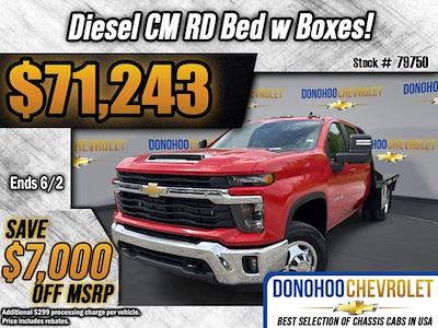 2025 Chevrolet Silverado 3500 Crew Cab DRW 4WD CM Truck Beds Flatbed Truck for sale #79750 - photo 1