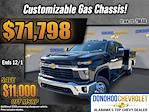 2025 Chevrolet Silverado 3500 Crew Cab DRW 4WD Flatbed Truck for sale #79846 - photo 1