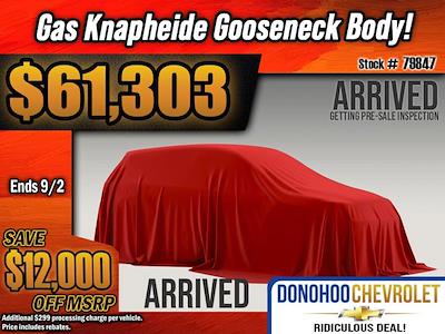 2025 Chevrolet Silverado 3500 Crew Cab DRW 4WD Knapheide Flatbed Truck for sale #79847 - photo 1