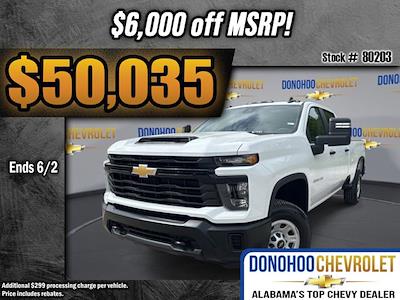 New 2025 Chevrolet Silverado 3500 Work Truck Crew Cab 4WD Pickup for sale #80203 - photo 1