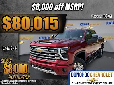 New 2025 Chevrolet Silverado 2500 High Country Crew Cab 4WD Pickup for sale #80274 - photo 1