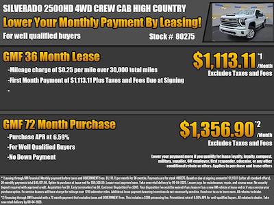 2025 Chevrolet Silverado 2500 Crew Cab 4WD Pickup for sale #80275 - photo 2