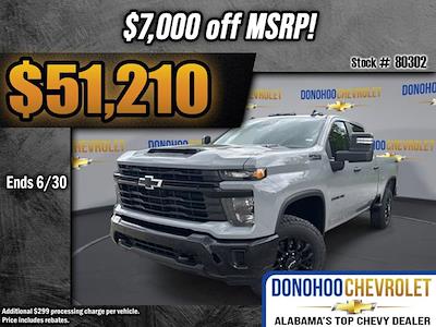 New 2025 Chevrolet Silverado 2500 Custom Crew Cab 4WD Pickup for sale #80302 - photo 1