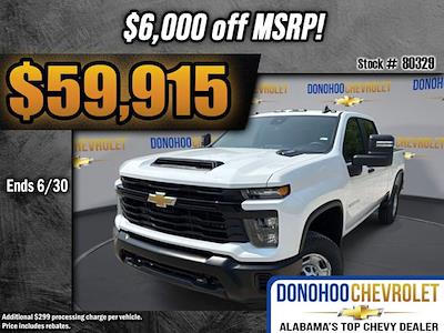 New 2025 Chevrolet Silverado 2500 Work Truck Crew Cab 4WD Pickup for sale #80329 - photo 1