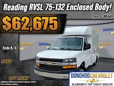 New 2025 Chevrolet Express 3500 11' Reading Steel Service Utility Van for sale #80558 - photo 1
