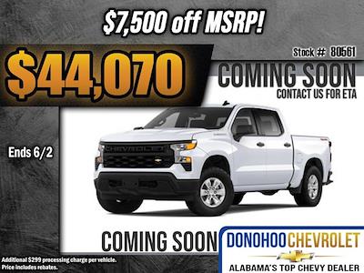 New 2025 Chevrolet Silverado 1500 Work Truck Crew Cab 4WD Pickup for sale #80561 - photo 1