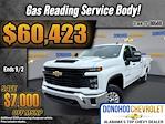 New 2025 Chevrolet Silverado 2500 Crew Cab 4WD Reading SLU98-SW 8' 2" Service Truck for sale #80580 - photo 1