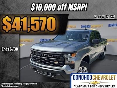 New 2025 Chevrolet Silverado 1500 Work Truck Crew Cab 4WD Pickup for sale #80632 - photo 1
