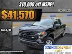 New 2025 Chevrolet Silverado 1500 Work Truck Crew Cab 4WD Pickup for sale #80634 - photo 1