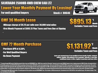 2025 Chevrolet Silverado 2500 Crew Cab 4WD Pickup for sale #80646 - photo 2