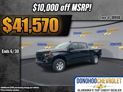 New 2025 Chevrolet Silverado 1500 Work Truck Crew Cab 4WD Pickup for sale #80668 - photo 1