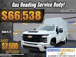 New 2025 Chevrolet Silverado 3500 Work Truck Regular Cab RWD 9' Reading Enclosed Service Body for sale #80669 - photo 1