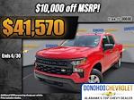 New 2025 Chevrolet Silverado 1500 Work Truck Crew Cab 4WD Pickup for sale #80686 - photo 1