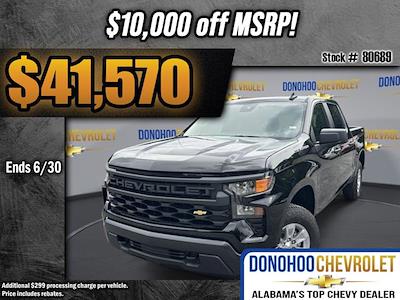 New 2025 Chevrolet Silverado 1500 Work Truck Crew Cab 4WD Pickup for sale #80689 - photo 1