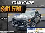 New 2025 Chevrolet Silverado 1500 Work Truck Crew Cab 4WD Pickup for sale #80689 - photo 1