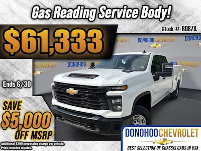 New 2024 Chevrolet Silverado 2500 Crew Cab 4WD Reading SLU98-SW 8' 2" Service Truck for sale #80874 - photo 1