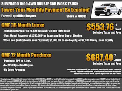 2025 Chevrolet Silverado 1500 Double Cab 4WD Pickup for sale #80911 - photo 2