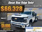2025 Chevrolet Silverado 3500 Regular Cab 4WD Blue Ridge Manufacturing Flatbed Truck for sale #80953 - photo 1