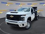 New 2025 Chevrolet Silverado 3500 Work Truck Regular Cab 4WD 11' 6" Blue Ridge Manufacturing Steel Flatbed Truck for sale #80955 - photo 1