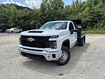 New 2025 Chevrolet Silverado 3500 Work Truck Regular Cab 4WD 11' 6" Blue Ridge Manufacturing Steel Flatbed Truck for sale #80955 - photo 4